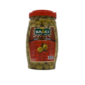   Bağcı Biberli Yeşil Zeytin 1500 g | Premium Türk Ürünü
