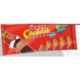   Ülker Çikolatalı Gofret (8 adet) | Alkolsüz İçecek – Premium Lezzet