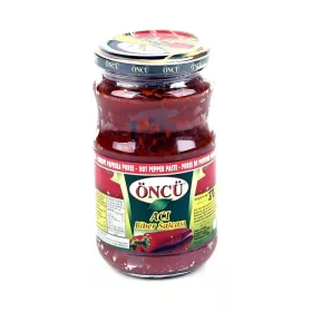   Öncü Paprikamark (scharf) 370 g – Scharfes Paprikamark für Soßen, Pfanne & Mezze