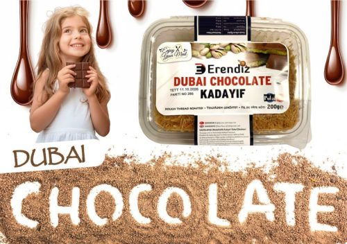 Erendiz Kadayıf 200 gr (Dubai Çikolatası) | Alkolsüz İçecek – Premium Lezzet