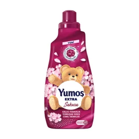   Yumoş Extra Konzentrierter Weichspüler Sakura 1440 ml (Langanhaltender Duft, Weiche Wäsche)