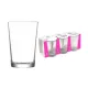Lav Lara Water Glass Set (6 pieces) | Practical Kitchen Product – Kitchen Utensil – Premium Household Product for Everyday & Personal Care