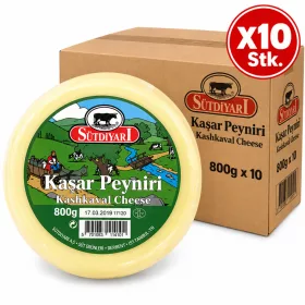 Sutdiyari Kashar Cheese 800 g x 10 pcs