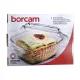Borcam Square Glass Baking Dish with Lid – Heat Resistant Oven Dish for Cooking & Storage