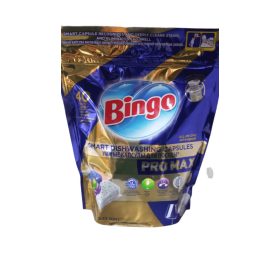   Bingo Pro Max Kapsül 40 Adet – Makinede Pratik ve Hızlı Çamaşır Çözümü