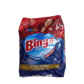   Bingo Matik (Renkli) 6kg – Çamaşırlarda Güçlü Sonuç, Pratik Kullanım