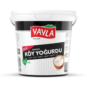   Yayla Köy Tipi Ekşi Yoğurt 2 kg | Doğal Yoğurt – Türk Gıda Ürünü