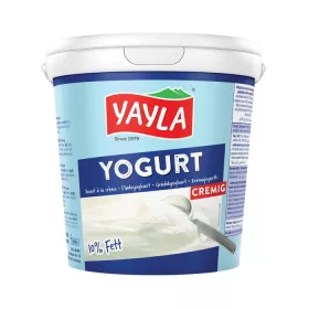   Yayla Yoğurt 10% 1 kg | Doğal Yoğurt – Günlük Tüketime Uygun