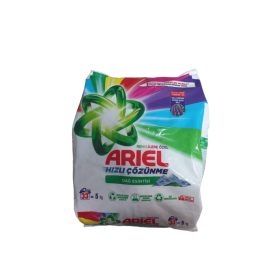   Ariel Renkli Dağ Ferahlığı 5kg – Çamaşırlarda Güçlü Sonuç, Pratik Kullanım