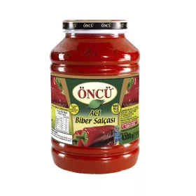   Öncü Paprikamark (scharf) 4300 g – Scharfes Paprikamark für Soßen, Pfanne & Mezze