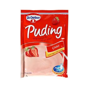   Dr. Oetker Çilekli Puding 156 gr | Gıda Ürünü – Premium Lezzet