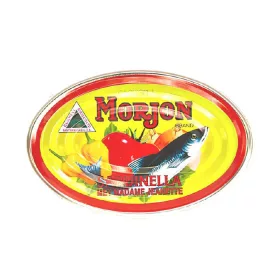   Morjon mit Tomate Sardinen Madame Jeanette 200 g – Sardinenkonserve für Brotzeit, Salat & Vorrat