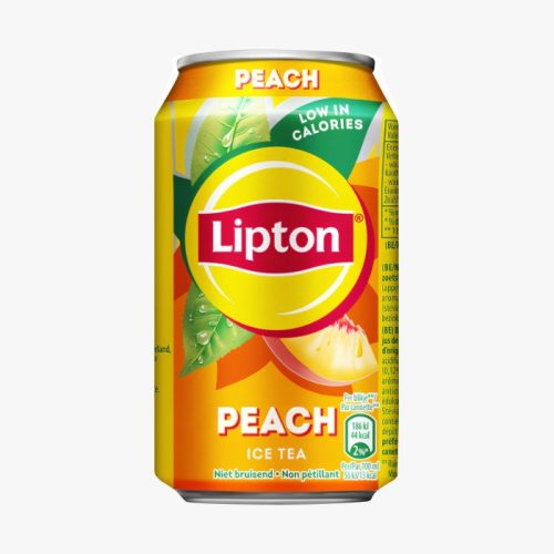 Lipton Ice Tea Şeftali Aromalı Soğuk Çay 24x0,33 L  – Premium Lezzet