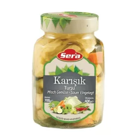   Sera Mixed Pickles 700 gr | Premium Pickle Product – Authentic Flavor & Kitchen Essential