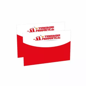   Kartvizitler yatay 4/4 renkli 85 x 55 mm (çift taraflı baskı)
