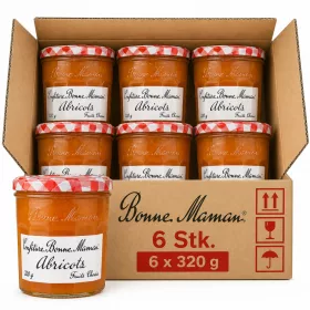  Bonne Maman Apricot Jam (6 Pcs Carton, 6 x 320 g)