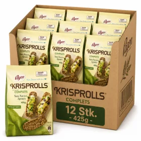    Pågen Krisprolls Vollkorn Zwieback Ohne Zuckerzusatz (12 Stk. x 425 g)
