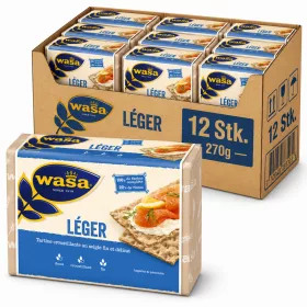  Wasa Knäckebrot Léger (12 Stk. x 270 g)
