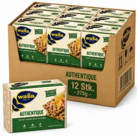 Wasa Authentique Knäckebrot Roggen (12 Stk. x 275 g)