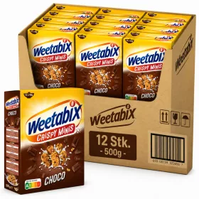    Weetabix Crispy Minis Schokolade Frühstücksflakes (12 Stk. x 500 g)