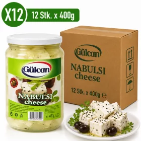Gülcan Nabulsi Cheese – 12 Pcs x 400 g