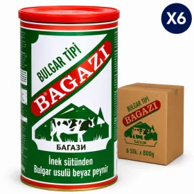   Bagazi Bulgarian Style White Cheese from Cow's Milk – 6 Pieces x 800 g