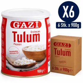 Gazi Erzincan Tulum Cheese – 6 Pieces x 900 g