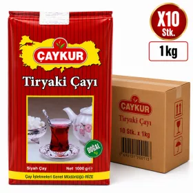 Çaykur Tiryaki Tea – 10 Packs x 1 kg