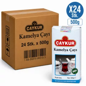 Çaykur Camellia Black Tea – 24 Packs x 500 g