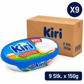 Kiri Natural Cream Cheese – 9 Pcs x 150 g