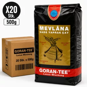   Goran-Tee Mevlâna Luxury Blend Leaf Tea – 20 Packs x 500 g