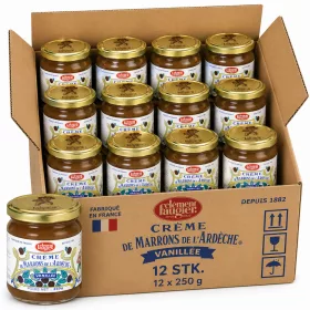    Clément Faugier Chestnut Cream with Vanilla (12 Pcs Carton, 12 x 250 g)