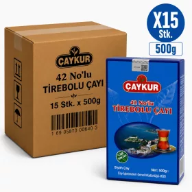 Çaykur No. 42 Tirebolu Tea – 15 Packs x 500 g