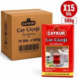 Çaykur Tea Blossom Special Black Tea – 15 Packs x 500 g