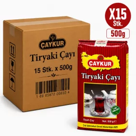 Çaykur Tiryaki Tea – 15 Packs x 500 g