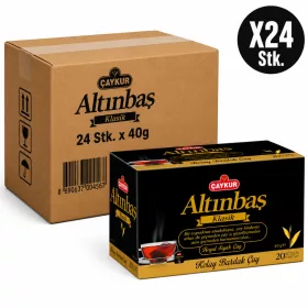 ÇAYKUR Altınbaş Classic Black Tea Bags – 24 pcs x 40 g