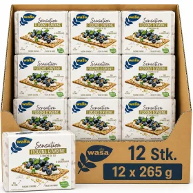  Wasa Sensation Yulaflı Gevrek Ekmek (12 Adet x 265 g)