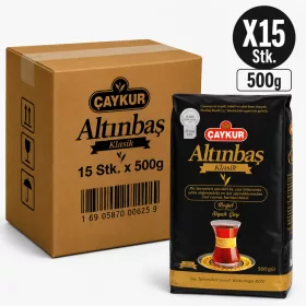 Çaykur Altınbaş Classic Black Tea – 15 Packs x 500 g