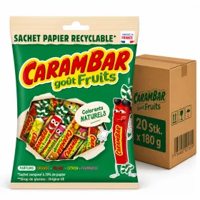 Carambar meyve aromalı yumuşak şeker (20 Adet x 180 g)