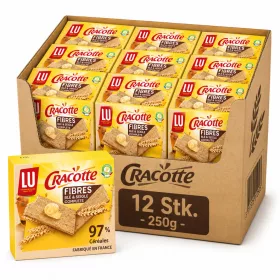  LU Cracotte Fibres Knusperbrot (12 Stk. x 250 g)
