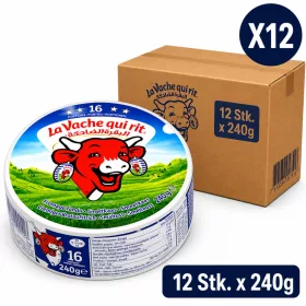   La Vache quirit Portioned Processed Cheese – 12 Pcs x 240 g