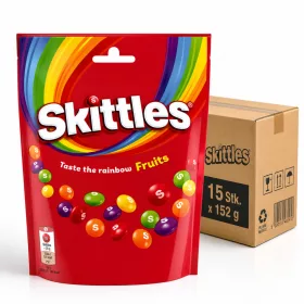 Skittles Meyveli Draje Şeker (15 Adet x 152 g)
