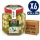 Gazi White Cheese in Oil with Herbs and Vegetables – 6 Pieces x 300 g