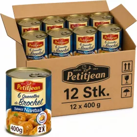    Petitjean Pike Dumplings with Nantua Sauce (12 Pcs Carton, 12 x 400 g)