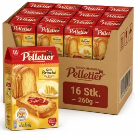  Pelletier Brioche Toast (16 Stk. x 260 g)
