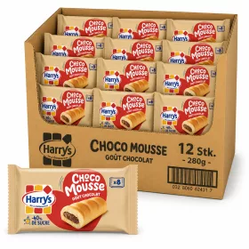   Harry’s Choco Mousse Schokoladenkuchen Snack (12 Stk. x 280 g)