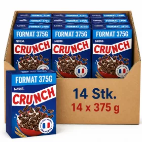    Nestlé Crunch Chocolate Breakfast Cereals (14 Pcs Carton, 14 x 375 g)