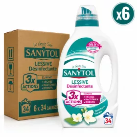   Sanytol Disinfectant Liquid Laundry Detergent Floral Freshness (6 pcs x 34 Washes)