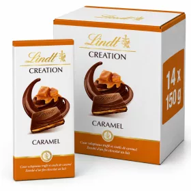   Lindt Creation Caramel Milk Chocolate with Caramel Filling (14 pcs x 150 g)
