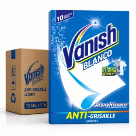 Vanish Blanco Anti-Grey Whitening Sheets (12 pcs x 10 W)